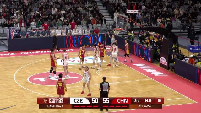 王思雨决胜时刻一击定乾坤 中国女篮锁定世界杯