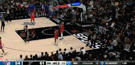 文班亚马伤退MVP悬念尘埃落定 老鹰绝平三分成绝